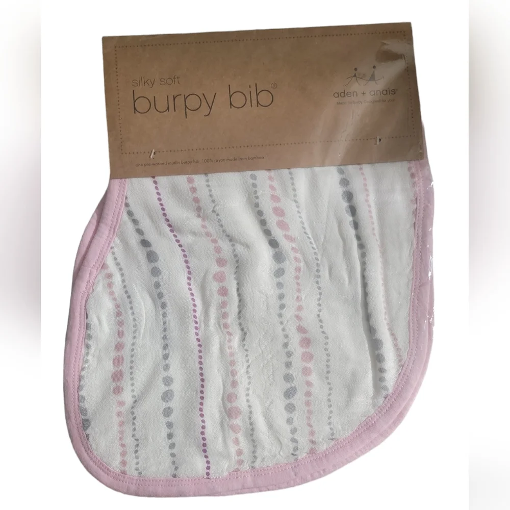 Aden and Anais Tranquility - Bead Bamboo Burpy Bib